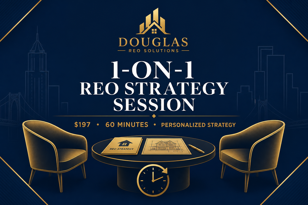 1-on-1 REO Strategy Session with Bruce Douglas