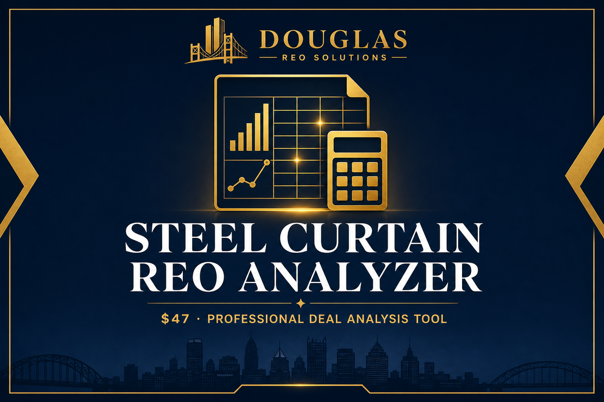 Steel Curtain REO Deal Analyzer — Pittsburgh