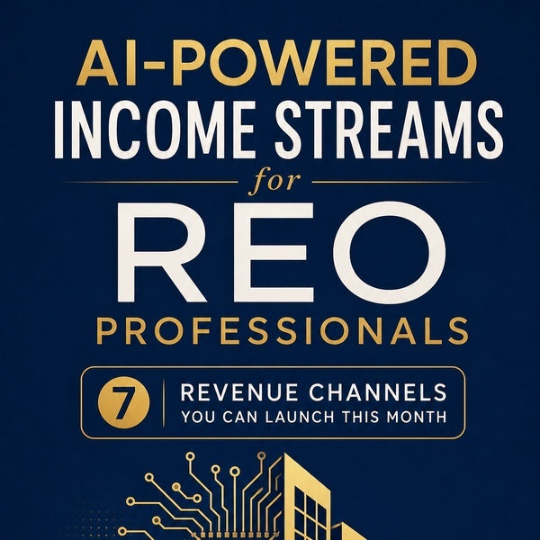 AI-Powered Income Streams for REO Professionals