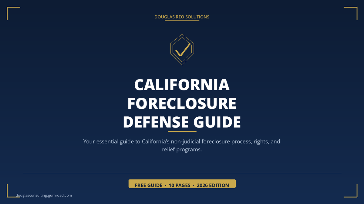 California Foreclosure Defense Guide — Free Download