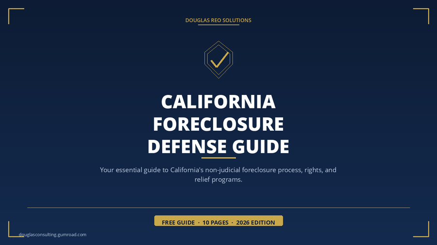 California Foreclosure Defense Guide — Free Download